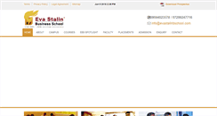 Desktop Screenshot of evastalinbschool.com