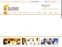 Tablet Screenshot of evastalinbschool.com